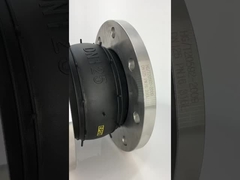 فولاد ضد زنگ فلج اتصال جفت گره دار با EPDM انعطاف پذیر