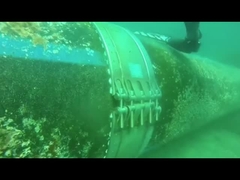 1 2 اینچ گالوانیزه لوله تعمیر کلیمپ فولاد ضد زنگ لوله کشی لوازم جانبی پروژه های تامین آب