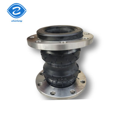 مفصل کشش دو کره ای لاستیکی Ansi 150lb Din Pn16 Epdm فولادی کربن Flanged Elastomeric