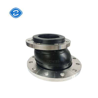 واحد کره لاستیک گسترش مفصل انعطاف پذیر اتصال فلج لوله لوله کشی Epdm Excentric Reducer