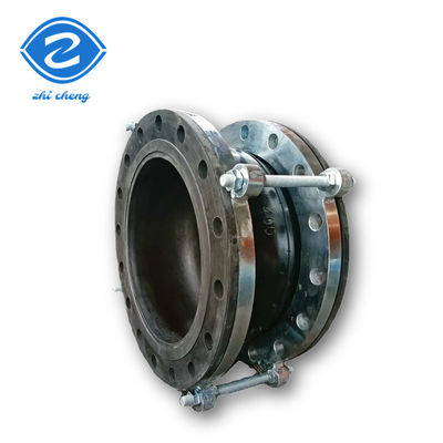 Epdm Bellows Expansion Joint High Temperature Flexible Flange Connection NR لاستیک