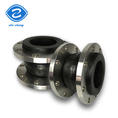 لوله نئوپرن لاستیکی گسترش مفصل ضد زلزله ضد زلزله Ss304 فلنج Epdm یک کره