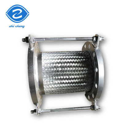 Ss304 316 فولاد ضد زنگ لوله تراشیده گاز طبیعی گسترش لوله انعطاف پذیر تراشیده با محدود کننده فلنج