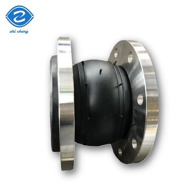 لاستیک گسترش Bellows جبران کننده DN450 DN100 توپ کانکتور Epdm تک فلنج کره Bellow انعطاف پذیر گسترش مفصل لاستیک